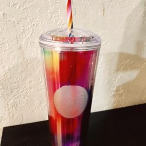 Pride 2021 Starbucks color changing tumbler